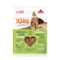 Nibbly Cat Treats Chicken & Liver 90g