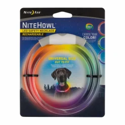 Nitehowl Rechargeable LED Safety Necklace Disc-O Select