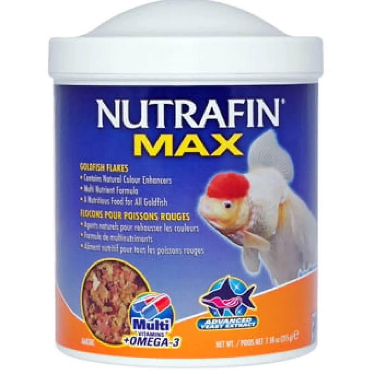 Nutrafin Max Goldfish Flakes 215g (7.58oz)