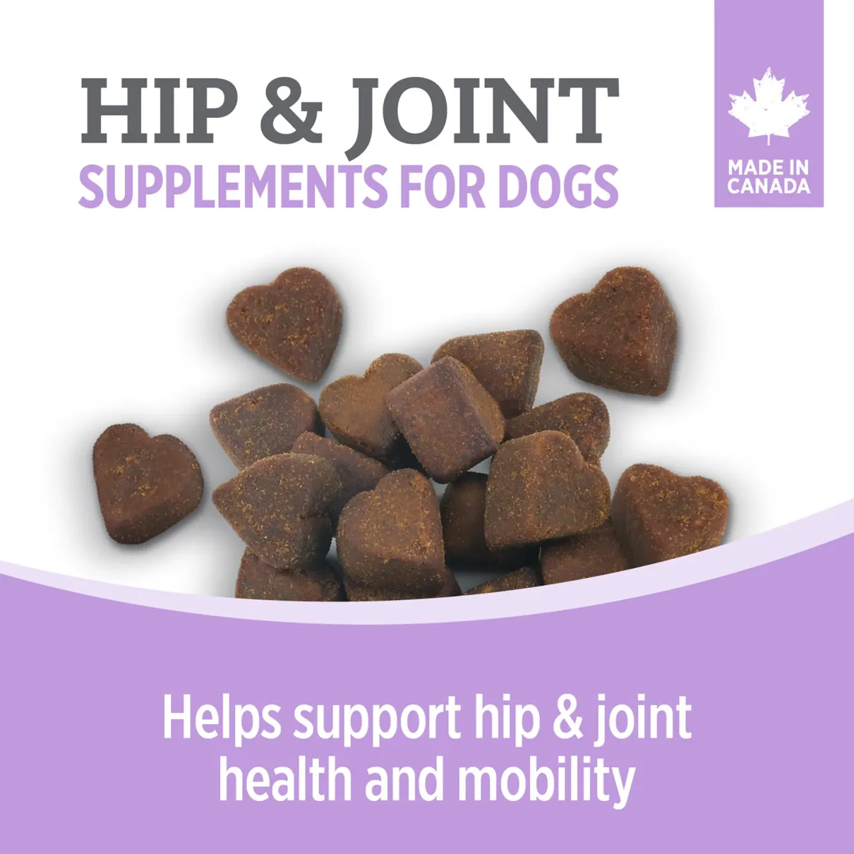 Nutrience Care Supplement for Dogs Hip & Joint 100 soft chews 400g