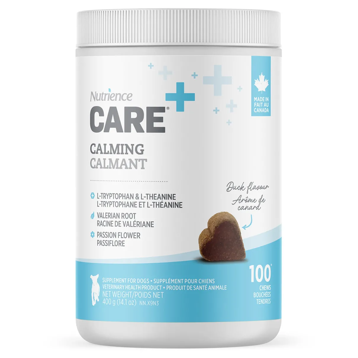Nutrience Care Supplement for Dogs Calming 100 soft chews 400g