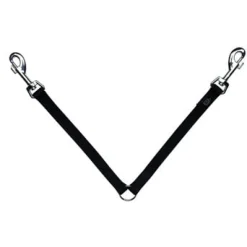 Nylon Dog Coupling Black 19.1mmx30cm