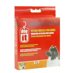 Nylon Dog Muzzle Black Small (12cm/4.7")