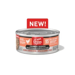 ORIJEN Chunks & Shreds Salmon & Chicken Entrée Wet Cat Food 155g