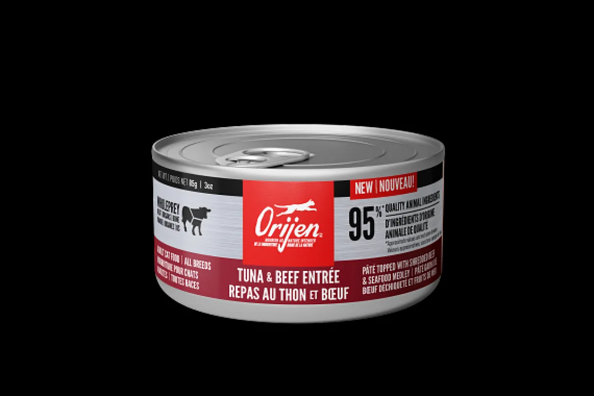 ORIJEN Tuna & Beef Entrée Wet Cat Food 85g
