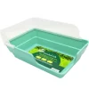 Oxbow Enriched Life Rectangle Litter Pan with Removable Shield
