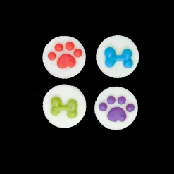 Peanut Butter Flavoured Treat Cup Paws & Bones Birthday Dog Cookie