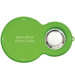 Peanut Placemat Green