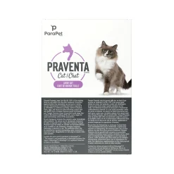 Praventa Flea Treatment - Large Cats 4 kg and over - 6 Tubes