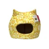 Ruff Love Cozy Flower Power Cat Bed 19x19"