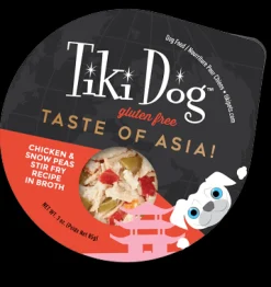 Tiki Dog Petites Taste of the World Asian Chicken Stir Fry Wet Dog Food 3oz