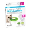 Triple Action Fountain Filter 2 Pack