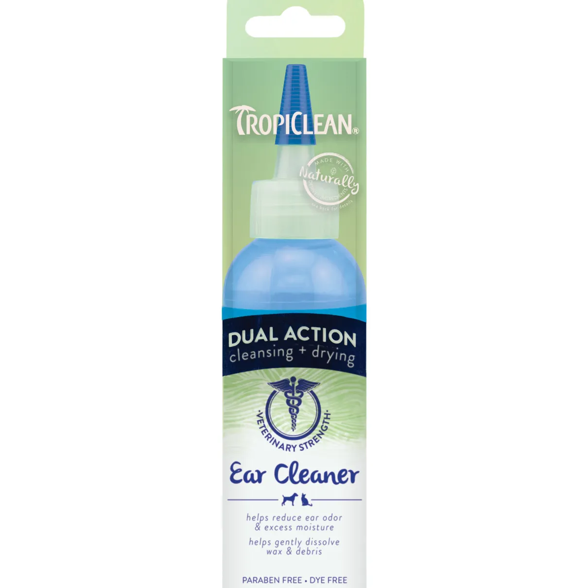 Tropiclean Dual Action Ear Cleaner for Pets 4oz
