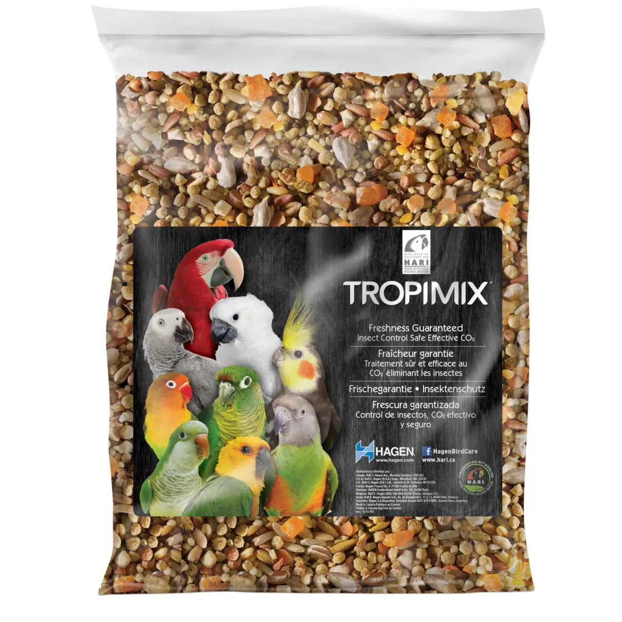Tropimix Formula for Cockatiels and Lovebirds - 3.63 kg (8 lb)