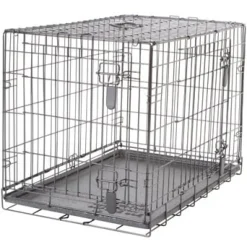 Two Door Wire Crate Medium 77x48x54.5cm (30x19x21.5")