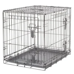 Two Door Wire Crate Small 61x45x51cm (24x17.5x20")