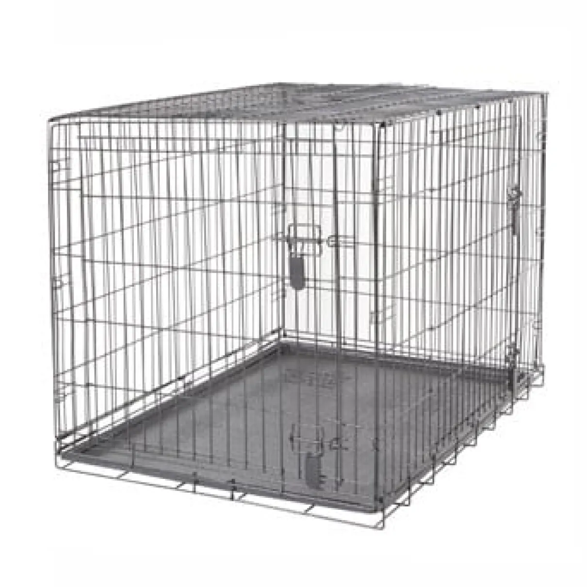 Two Door Wire Crate XX-Large 122.5x74.5x80.5cm (48x29.3x31.5")