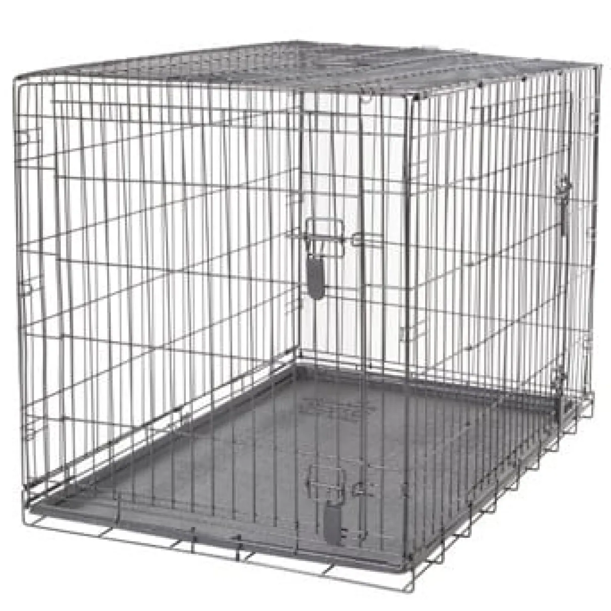 Two Door Wire Crates -- XLarge - 106.5 x 70 x 77 cm (42 x 27.5 x 30 in)