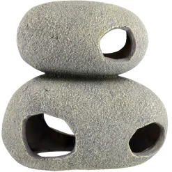 Two Stone Cichlid or Pleco Cave Aquarium Ornament