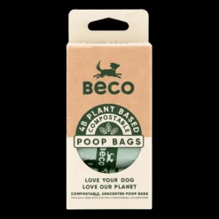 Unscented Compostable Poop Bags 60 Count