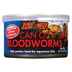 Zoo Med Can O' Bloodworms - 3.2 oz